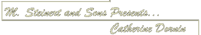M. Steinert and Sons Presents