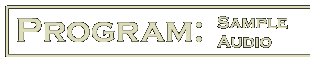 Sample Audio